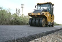 Жетісай ауданында әлеуметтік маңызы бар құрылыс жұмыстары қарқынды