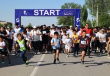 ТҮРКІСТАН: САУРАНДА 500-ГЕ ЖУЫҚ АДАМ ҚАТЫСҚАН БІРЛІК МАРАФОНЫ ӨТТІ