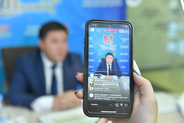 Шымкент: Басқарма басшысы тікелей эфирде сұхбат берді
