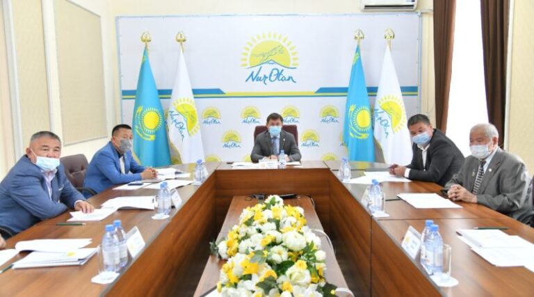 «Nur Otan» партиясы Шымкент қалалық филиалы Саяси кеңесі Бюросының кезекті отырысы өтті
