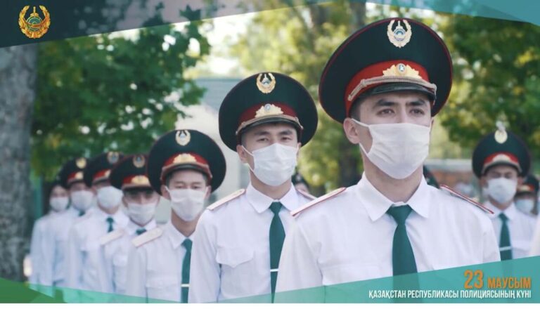 Мерекеде  үздік  полицейлер  марапатталды