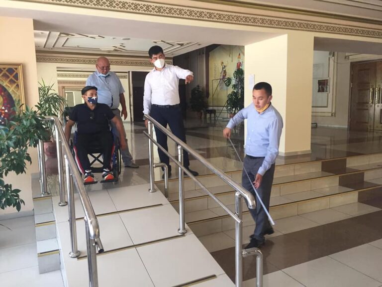 ШЫМКЕНТТЕГІ ӘРБІР МҮМКІНДІГІ ШЕКТЕУЛІ АДАМҒА ҚОЛЖЕТІМДІ ОРТА ҚАЛЫПТАСТЫРЫЛҒАН