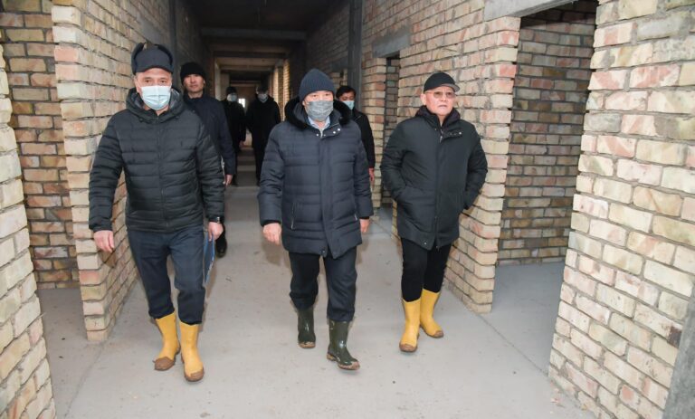 ТҮРКІСТАНДА ҚҰҚЫҚ ҚОРҒАУ ОРГАНДАРЫНЫҢ ҒИМАРАТТАРЫ САЛЫНЫП ЖАТЫР