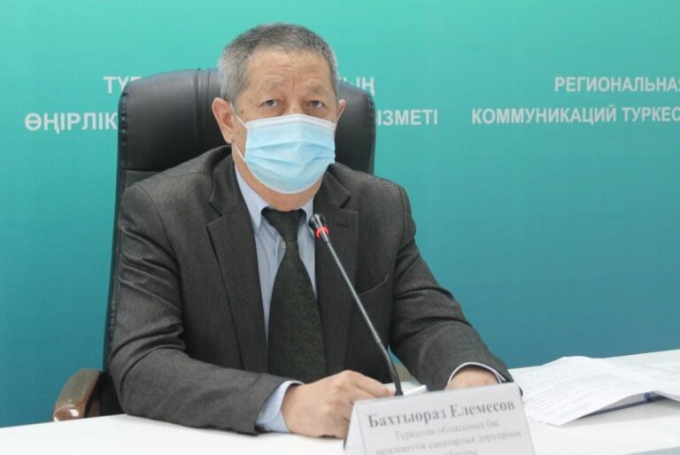 ТҮРКІСТАН ОБЛЫСЫНДА КОРОНАВИРУСТЫ ЖҰҚТЫРУ ЖАҒДАЙЫ 79% ТӨМЕНДЕДІ