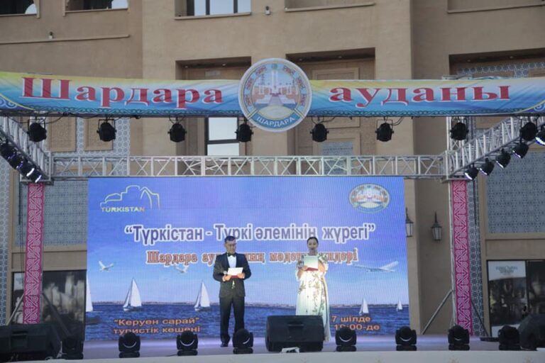ШАРДАРА АУДАНЫНЫҢ ТҮРКІСТАНДАҒЫ МӘДЕНИЕТ КҮНДЕРІ ӨЗ МӘРЕСІНЕ ЖЕТТІ