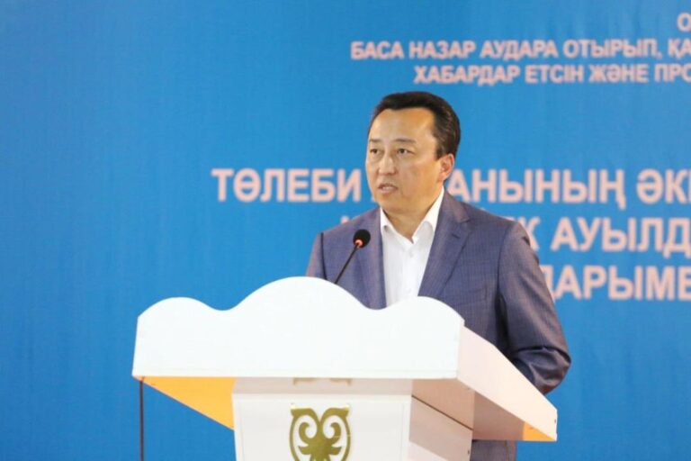 ТҮРКІСТАН: ТӨЛЕБИ АУДАНЫНЫҢ ЕЛДІМЕКЕНДЕРІНДЕ ИНФРАҚҰРЫЛЫМ ЖҰМЫСТАРЫ ЖҮЙЕЛІ ЖҮРГІЗІЛУДЕ
