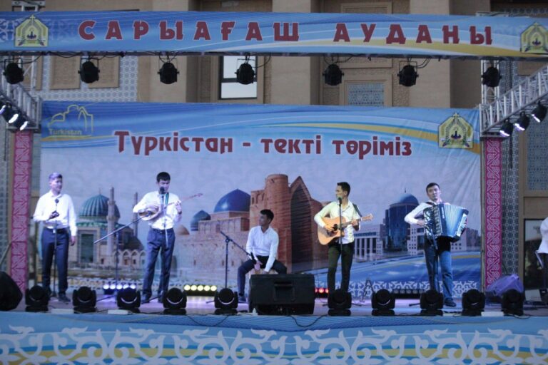 САРЫАҒАШ АУДАНЫНЫҢ ТҮРКІСТАНДАҒЫ МӘДЕНИЕТ КҮНДЕРІ ӨЗ МӘРЕСІНЕ ЖЕТТІ