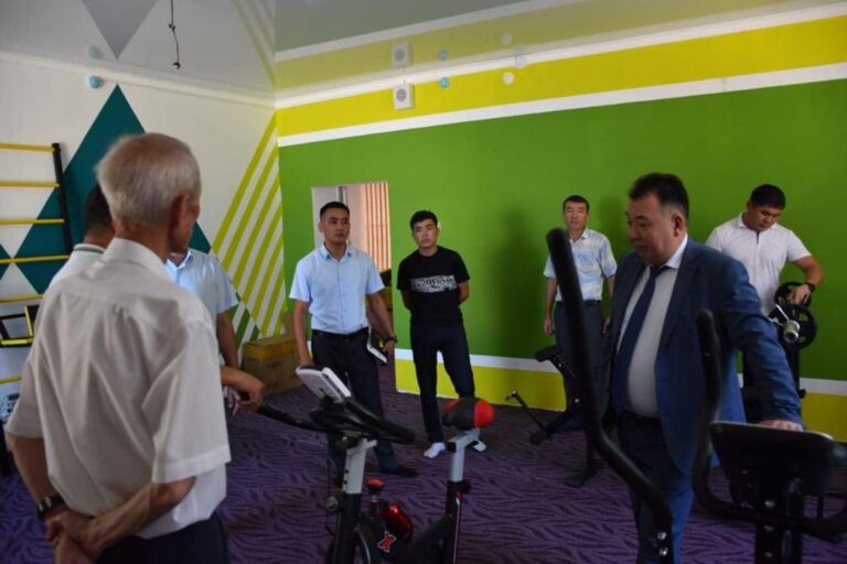 ТҮРКІСТАН: СОЗАҚ АУДАНЫНДА АРДАГЕРЛЕРДІҢ ДЕНСАУЛЫҒЫН НЫҒАЙТУҒА ҚОЛАЙЛЫ ЖАҒДАЙ ЖАСАЛУДА
