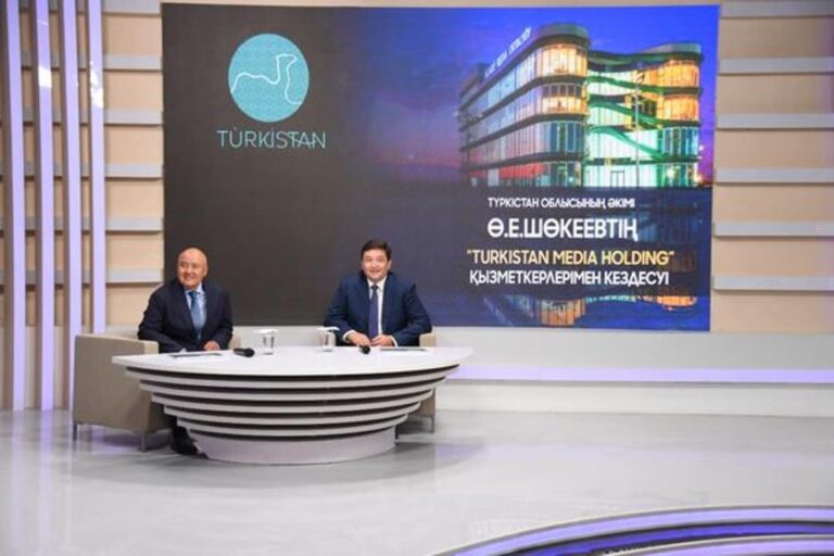 УМИРЗАК ШУКЕЕВ: «НАДО ПРОДВИГАТЬ ТЕЛЕКАНАЛ «TURKISTAN» НА МЕЖДУНАРОДНЫЙ УРОВЕНЬ»
