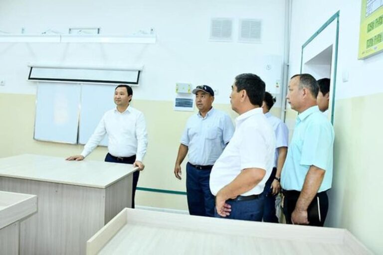 ТҮРКІСТАН: ОРДАБАСЫ АУДАНЫНДАҒЫ ҚАЖЫМҰҚАН МЕКТЕБІНІҢ ЖАҢА ОҚУ ЖЫЛЫНА ДАЙЫНДЫҒЫ ПЫСЫҚТАЛДЫ