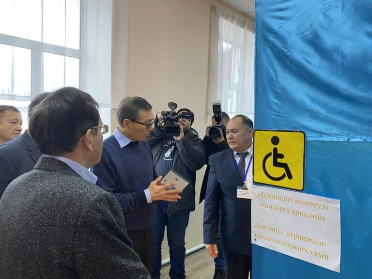 ОСК ТӨРАҒАСЫ ЕКІ ӨҢІРДЕГІ УЧАСКЕЛЕРДІҢ САЙЛАУҒА ДАЙЫНДЫҒЫН ТЕКСЕРДІ