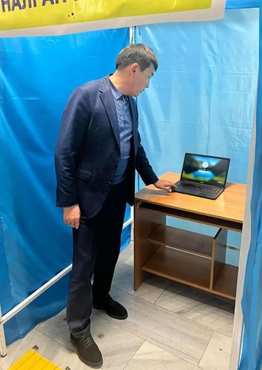 В ТУРКЕСТАНЕ ПРОВЕРИЛИ ИЗБИРАТЕЛЬНЫЕ УЧАСТКИ