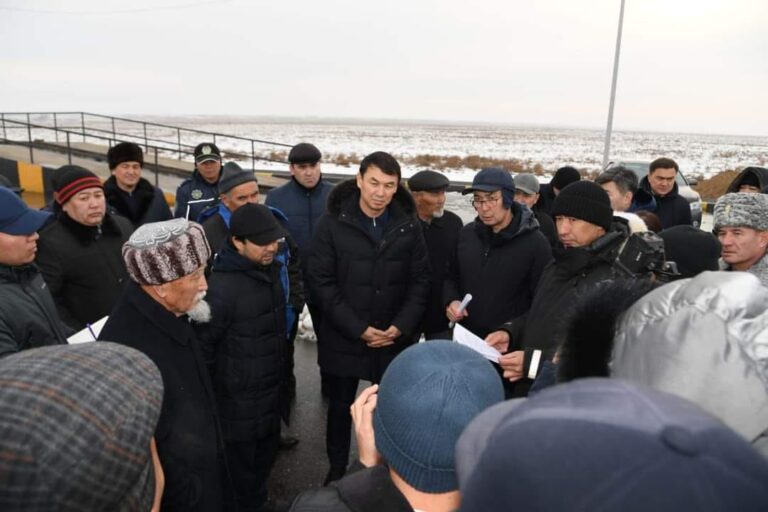 ДАРХАН САТЫБАЛДЫ АУЫЛ-АЙМАҚТЫ АРАЛАП, БОРАН САЛДАРЫН ЖОЮ ЖҰМЫСТАРЫН ҚАДАҒАЛАДЫ