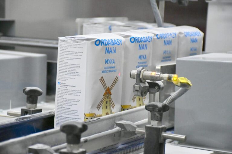 ТҮРКІСТАН: «ОРДАБАСЫ НАН» КӘСІПОРНЫ КҮНІНЕ 450 ТОННА ҰН ӨҢДЕЙДІ