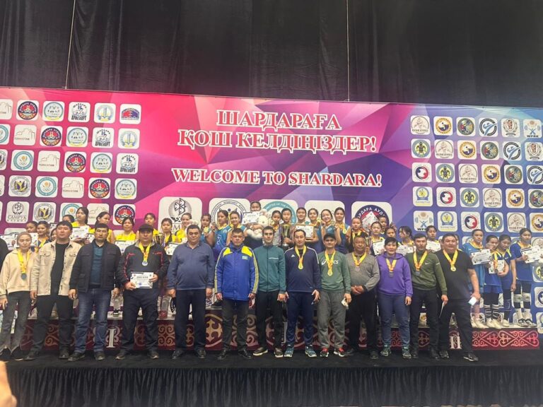 ШАРДАРАДА ВОЛЕЙБОЛДАН ҚЫЗДАР АРАСЫНДА ОБЛЫС ЧЕМПИОНАТЫ ӨТТІ