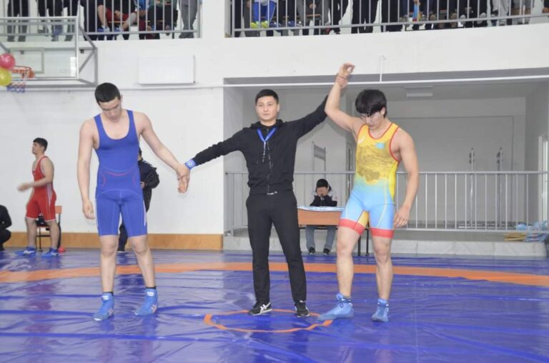 ЖАСӨСПІРІМДЕР АРАСЫНДА ГРЕК-РИМ КҮРЕСІНЕН ОБЛЫС ЧЕМПИОНАТЫ ӨТТІ