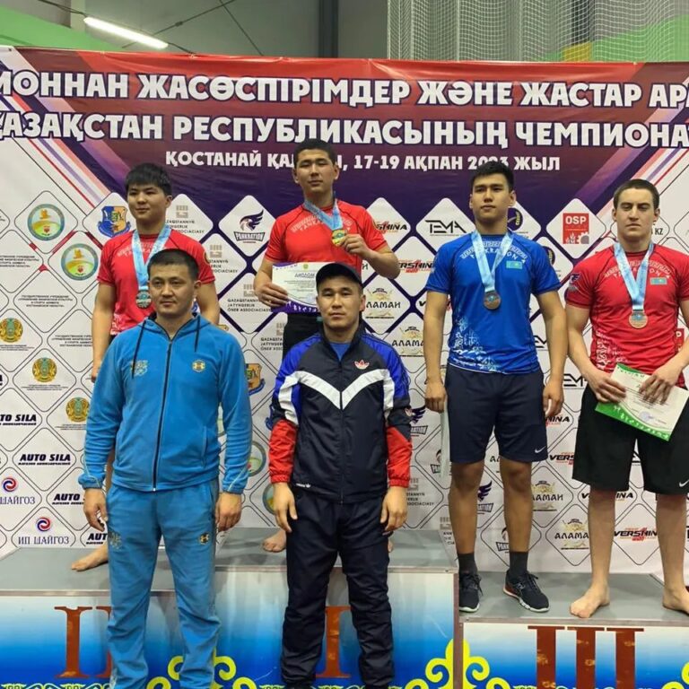ТҮРКІСТАНДЫҚ СПОРТШЫЛАР ПАНКРАТИОННАН ӨТКЕН САЙЫСТАН ЖҮЛДЕЛІ ОРАЛДЫ