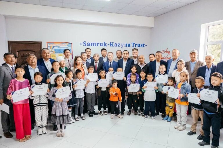 «Samruk-Kazyna Trust» АҚ қайырымдылық қызметі аясында түркістандық 150 бала оңалтудан өтеді