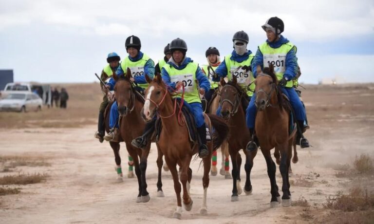 ҰЛЫ ДАЛА ЖОРЫҒЫ: ҚАЗАҚ ЖЫЛҚЫЛАРЫ ӘЛЕМДІК РЕКОРД ОРНАТПАҚ