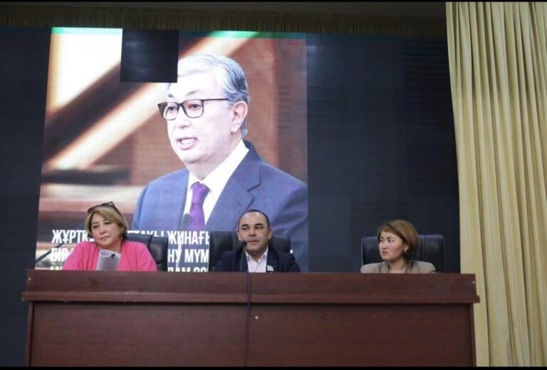 Жолдауды қолдау міндетіміз!