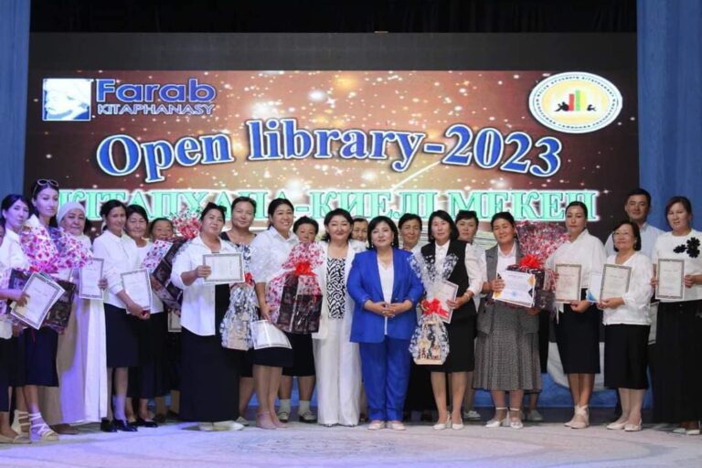 ТҮРКІСТАН: «OPEN LIBRARY» ЭСТАФЕТАСЫ КЕЛЕС КІТАПХАНАСЫНДА ЖАЛҒАСТЫ