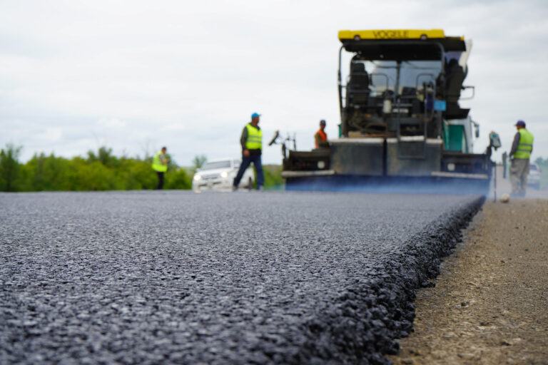 Шымкент-Ташкент жолында көпір салынып жатыр 