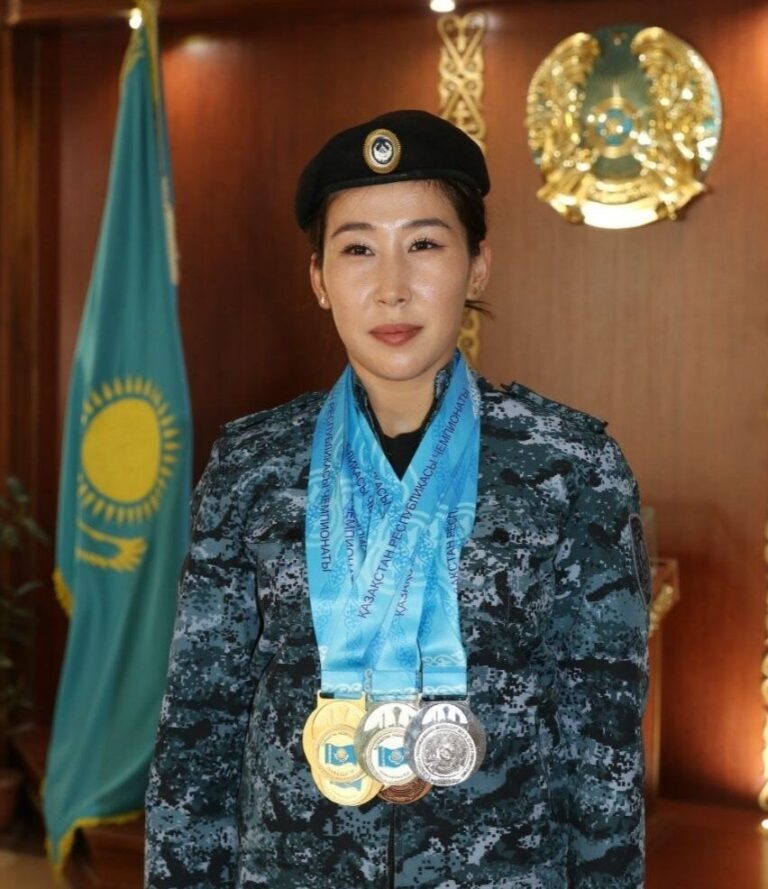 ТҮРКІСТАНДЫҚ АРУ ӨРТ СӨНДІРУ-ҚҰТҚАРУ СПОРТЫНАН ӘЛЕМ ЧЕМПИОНЫ АТАНҒАН