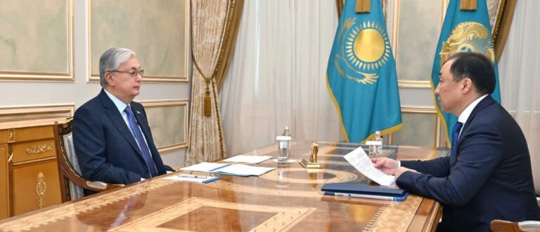 Мемлекет басшысы «Қазақстан темір жолы» ҰК» АҚ басқарма төрағасы Нұрлан Сауранбаевты қабылдады<br />
<b>Deprecated</b>: strip_tags(): Passing null to parameter #1 ($string) of type string is deprecated in <b>/var/www/vhosts/aptanews.kz/aptamedia.kz/wp-content/themes/Newspaper/loop-single.php</b> on line <b>64</b><br />
Мемлекет басшысы «Қазақстан темір жолы» ҰК» АҚ басқарма төрағасы Нұрлан Сауранбаевты қабылдады