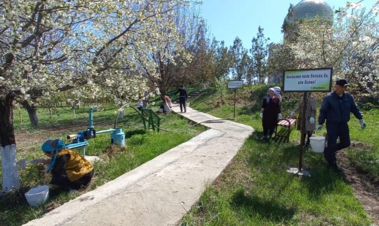 «КИЕЛІ МЕКЕН»: СОЗАҚТЫҚТАР «САҢҒЫЛ БИ» КЕСЕНЕСІНДЕ СЕНБІЛІК ӨТКІЗДІ