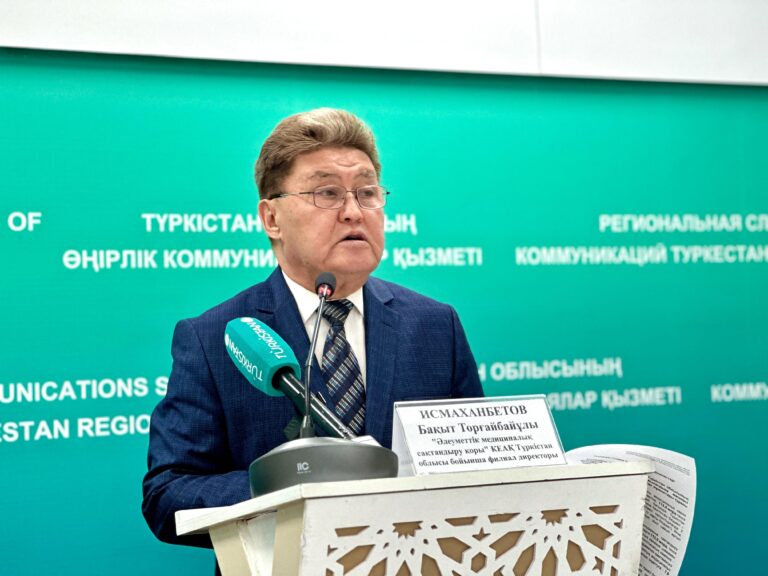 ТҮРКІСТАН ОБЛЫСЫНЫҢ ТҰРҒЫНДАРЫ САҚТАНДЫРУ ПАКЕТІ ШЕҢБЕРІНДЕ 114 МЛРД ТЕҢГЕГЕ ЖУЫҚ ҚАРЖЫҒА МЕДИЦИНАЛЫҚ КӨМЕК АЛҒАН