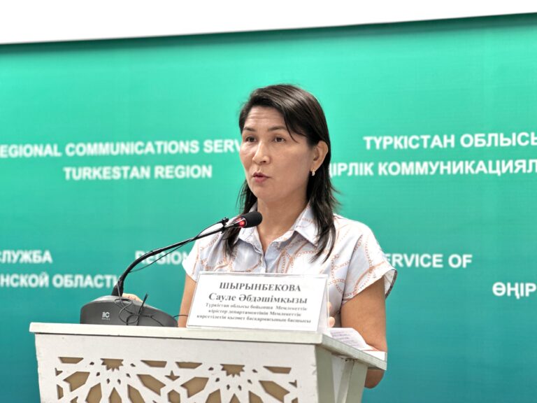 ТҮРКІСТАН ОБЛЫСЫНДА 1 МЫҢНАН АСА
