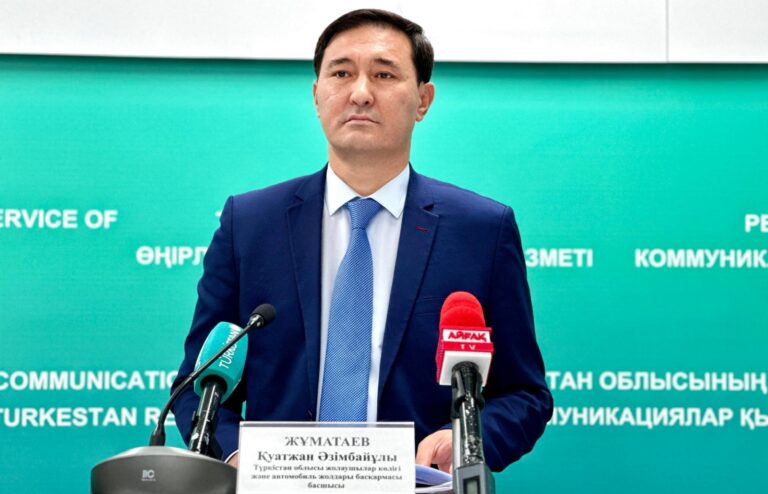 ТҮРКІСТАН ОБЛЫСЫНДА БИЫЛ 1 100 ШАҚЫРЫМНАН АСТАМ ЖОЛҒА ҚҰРЫЛЫС-ЖӨНДЕУ ЖҰМЫСТАРЫ ЖҮРЕДІ