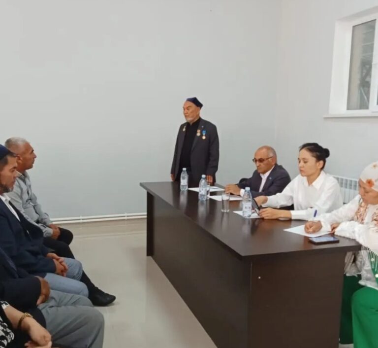АЭС салуды қолдау: Түркістан қалалық штабының өкілдері тұрғындармен кездесті