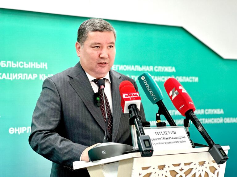 ТҮЛКІБАС АУДАНЫНДА ИНВЕСТИЦИЯЛЫҚ ҚҰНЫ 68 МЛРД ТЕҢГЕГЕ ЖУЫҚ 10 ЖОБА ЖҮЗЕГЕ АСАДЫ