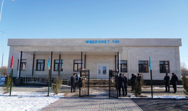 ТҮРКІСТАН: ОТЫРАРДА 150 ОРЫНДЫҚ МӘДЕНИЕТ ҮЙІ АШЫЛДЫ