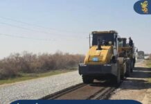 САЙРАМДА ОБЛЫСТЫҚ МАҢЫЗЫ БАР ЖОЛҒА КҮРДЕЛІ ЖӨНДЕУ ЖҰМЫСТАРЫ ЖАЛҒАСУДА