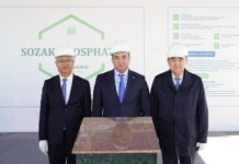 ТҮРКІСТАН ОБЛЫСЫНДА 1000 АДАМДЫ ЖҰМЫСПЕН ҚАМТИТЫН ЗАУЫТТЫҢ КАПСУЛАСЫ САЛЫНДЫ