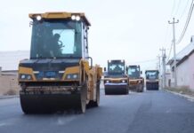 ТҮРКІСТАНДА ЖОЛ ҚҰРЫЛЫС ЖҰМЫСТАРЫ ҚАРҚЫНДЫ ЖАЛҒАСУДА