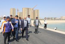 Депутаттар өңірдегі спорт нысандарының құрылысымен танысты