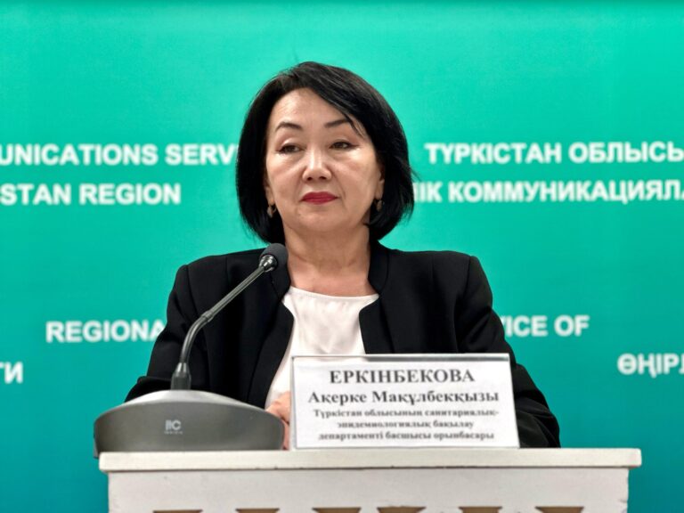 ТҮРКІСТАН ОБЛЫСЫНДА 22 МЫҢНАН АСТАМ АДАМҒА ПАПИЛЛОМА ВИРУСЫНА ҚАРСЫ ЕКПЕ ЕГІЛДІ
