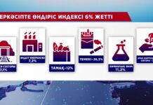 Қазақстанның жалпы ішкі өнім көрсеткіші артты