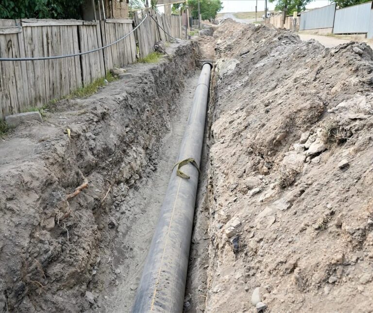 КЕНТАУҒА ҚАРАСТЫ ЕЛДІ МЕКЕНДЕР ТАБИҒИ ГАЗ ЖҮЙЕСІНЕ ҚОСЫЛЫП ЖАТЫР