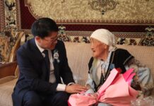 ТҮРКІСТАН: ТӨЛЕБИДЕ ТЫЛ АРДАГЕРЛЕРІ ҚҰРМЕТКЕ БӨЛЕНДІ