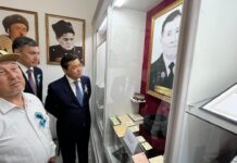 ТҮРКІСТАН: ТҮЛКІБАСТА МЕКТЕП ҚАБЫРҒАСЫНДА ҰЛЫ ОТАН СОҒЫСЫ АРДАГЕРІНІҢ МУЗЕЙІ АШЫЛДЫ