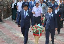 ТҮРКІСТАН: ТӨЛЕБИДЕ ҰЛЫ ЖЕҢІСТІҢ 80 ЖЫЛДЫҒЫНА ОРАЙ МЕРЕКЕЛІК ШАРА ӨТТІ