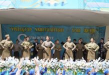 ТҮРКІСТАН: ҚАЗЫҒҰРТТА ҰЛЫ ЖЕҢІСТІҢ 80 ЖЫЛДЫҒЫ АТАЛЫП ӨТТІ