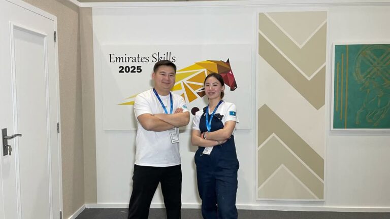 КЕНТАУЛЫҚ СТУДЕНТ “EMIRATES SKILLS – 2025” ХАЛЫҚАРАЛЫҚ БАЙҚАУЫНДА ЖЕҢІСКЕ ЖЕТТІ