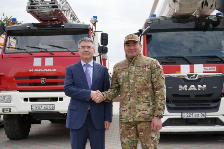 Құтқарушыларға арналған жаңа техника шалғайдағы ауылдардың қауіпсіздігін қамтамасыз етеді