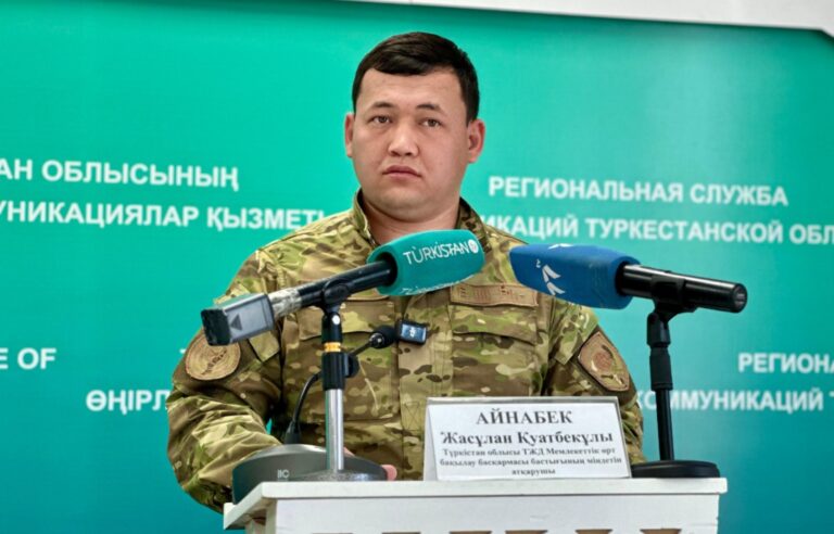 ТҮРКІСТАН ОБЛЫСЫНДА ЖАЗ МЕЗГІЛІНДЕ ӨРТТІҢ АЛДЫН АЛУ ЖҰМЫСТАРЫ ЖҮРІП ЖАТЫР