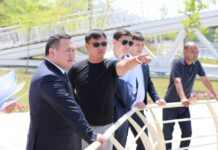 ТҮРКІСТАНДА ЖАҢА САЯБАҚ САЛЫНЫП ЖАТЫР